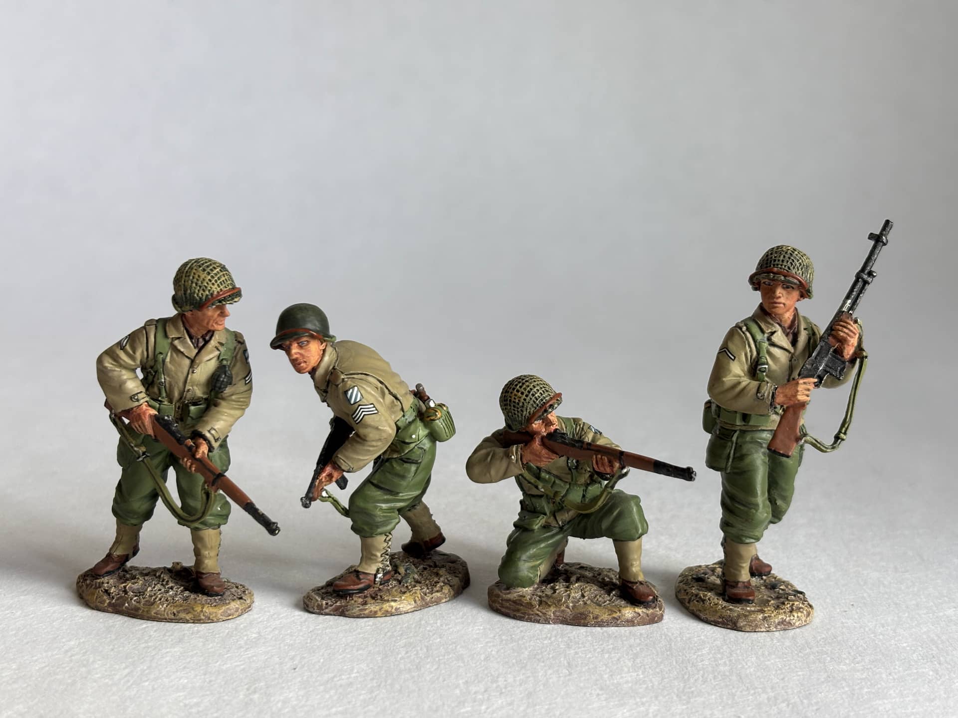 King & Country DD033 Attacking 4 Man Attack Patrol