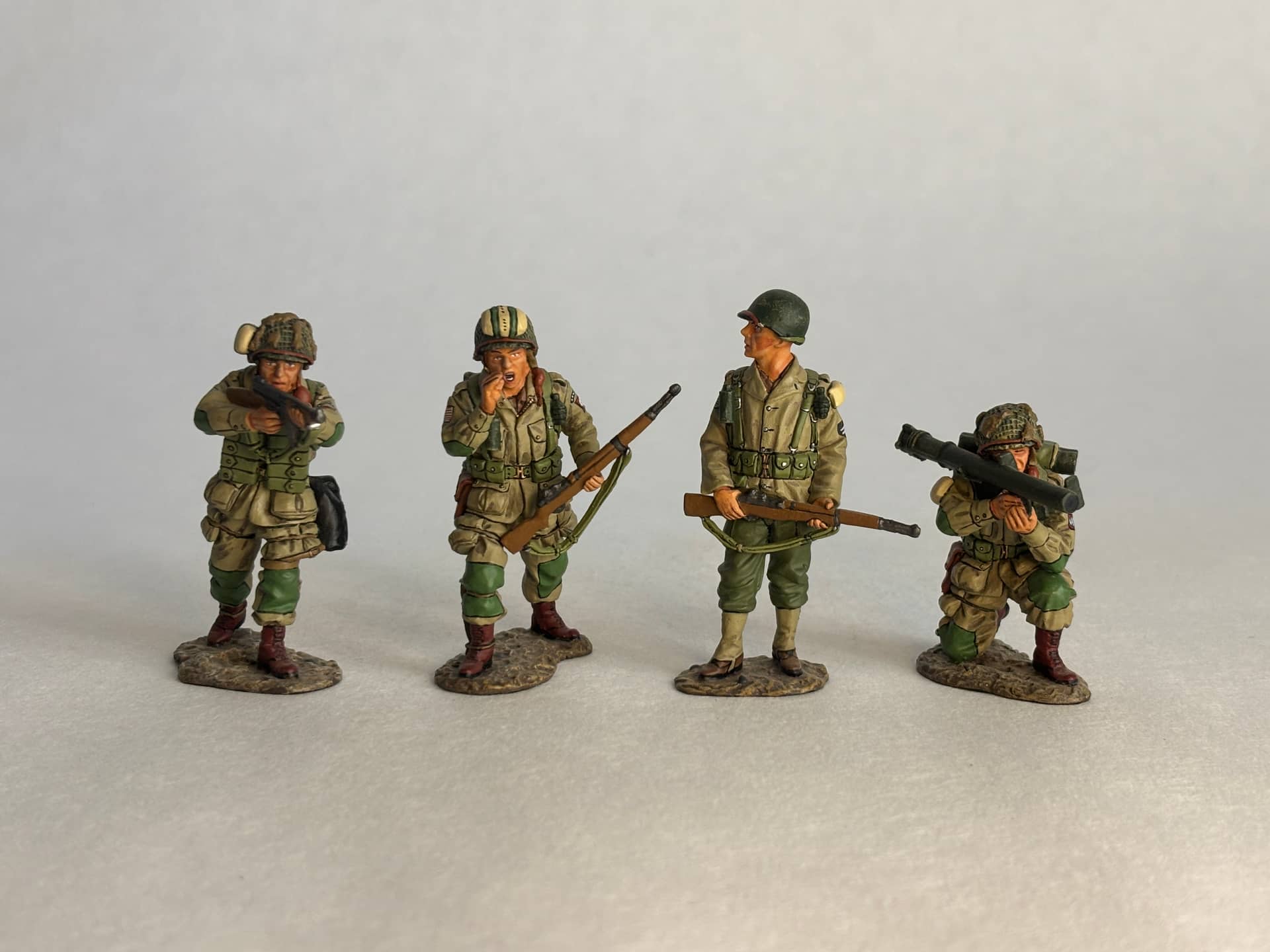 King & Country DD034 Bazooka Team 82ND Airborne Troopers