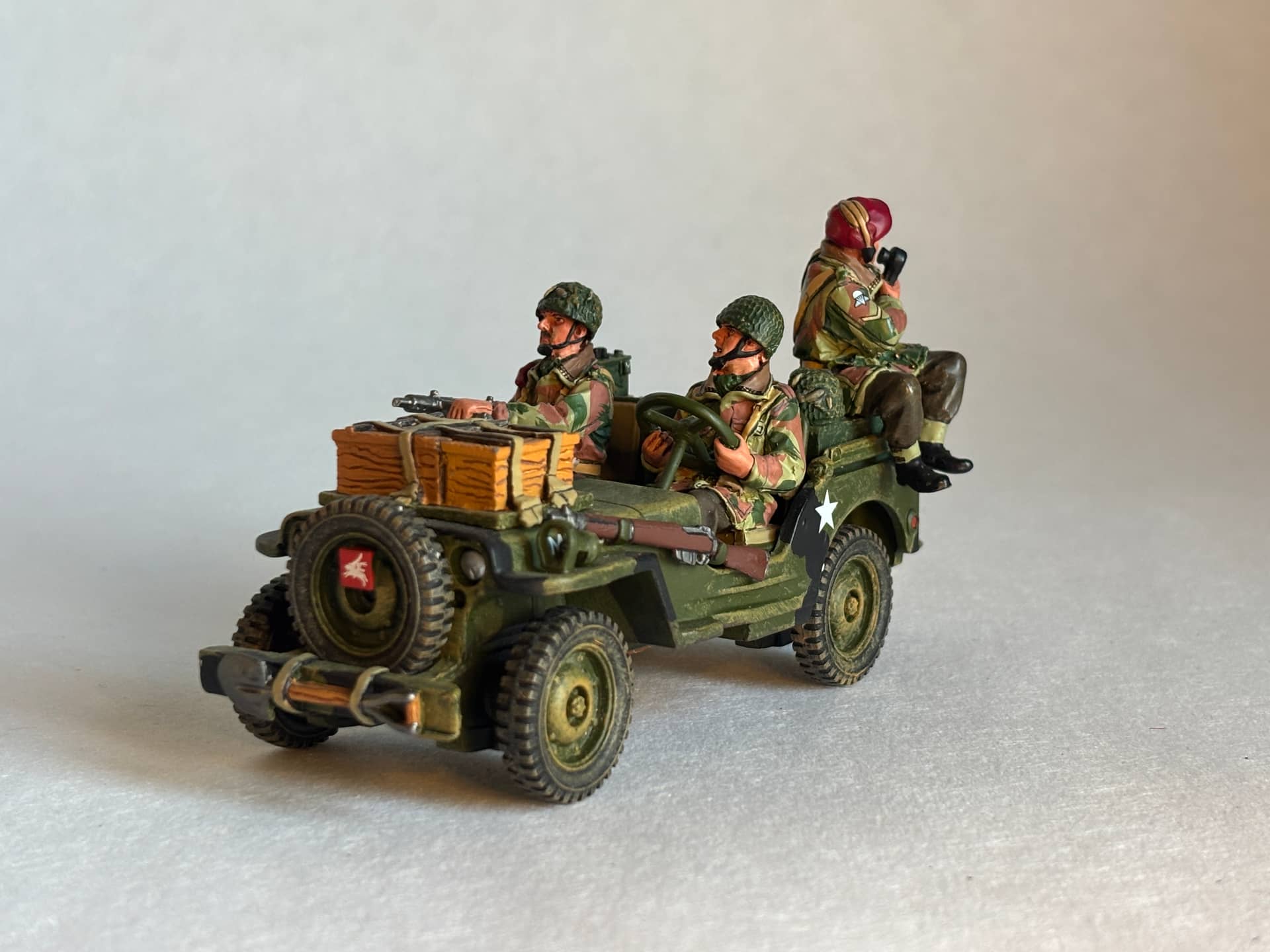 King & Country MG029 Radio Jeep