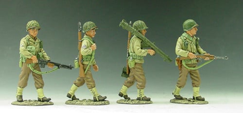 King & Country DD043 Infantry Patrol: the piece