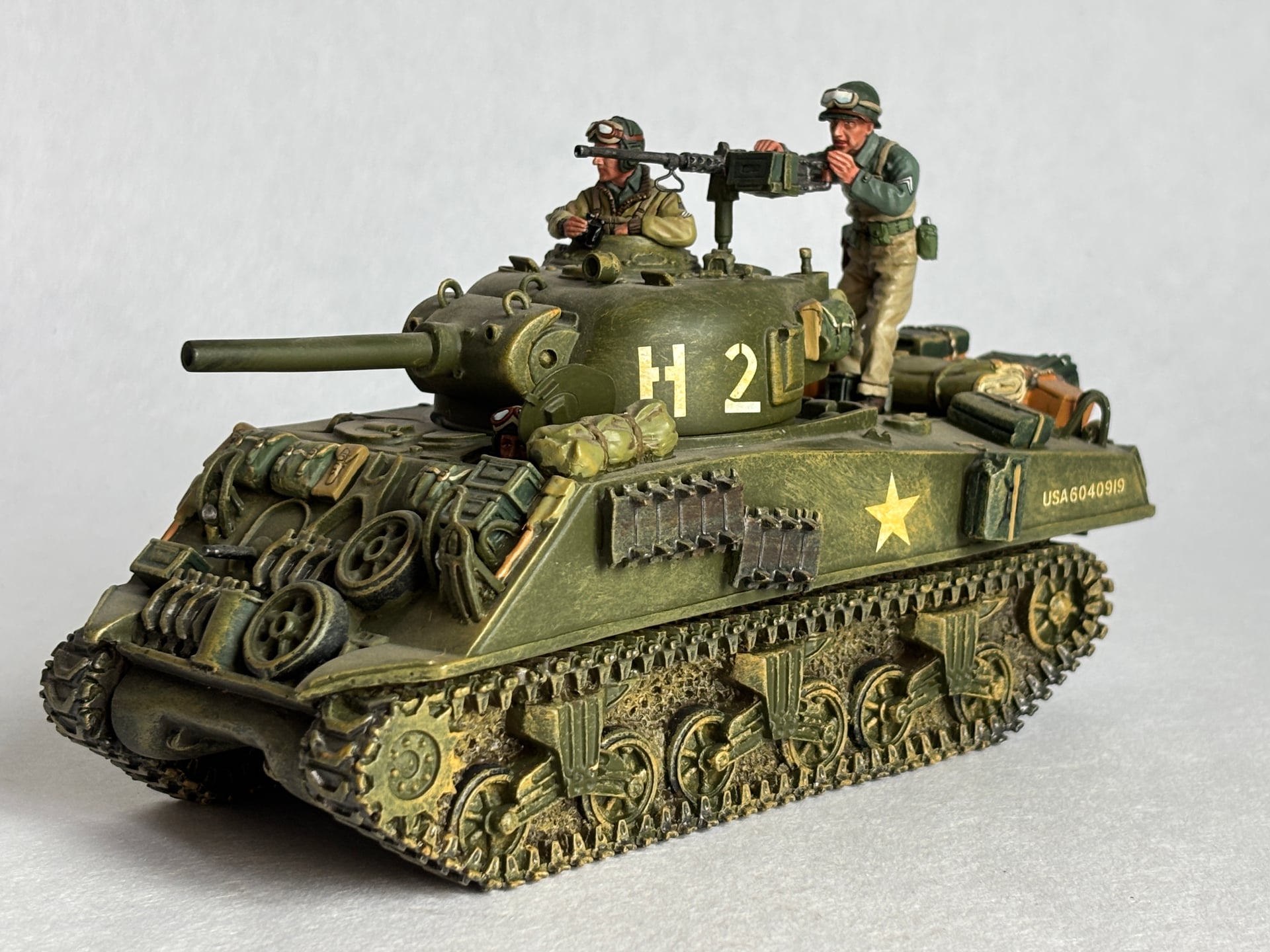 King & Country DD045A Sherman 105: the piece