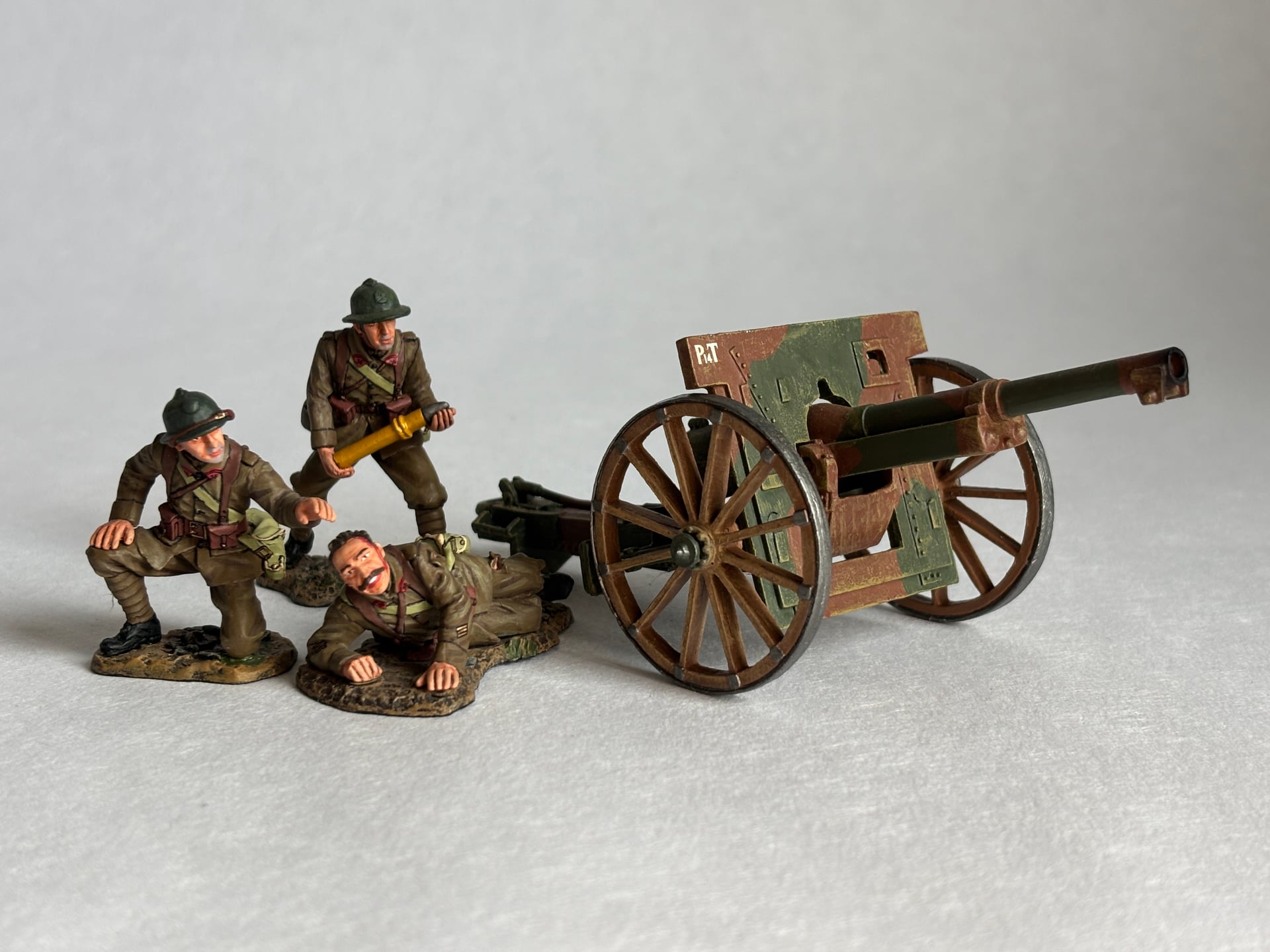 King & Country FOB031 French 75 Gun: the piece