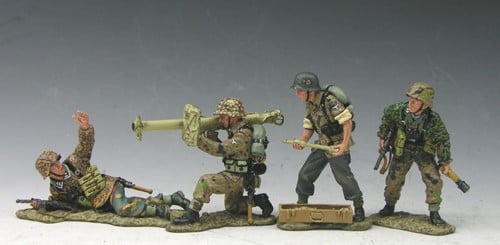 King & Country WS060 Tank Ambush: the piece