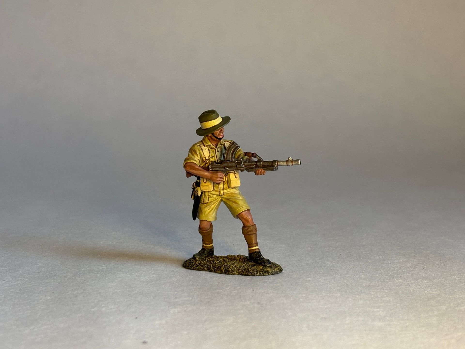 King & Country FOB149 Gurkha Firing Bren Gun: the piece