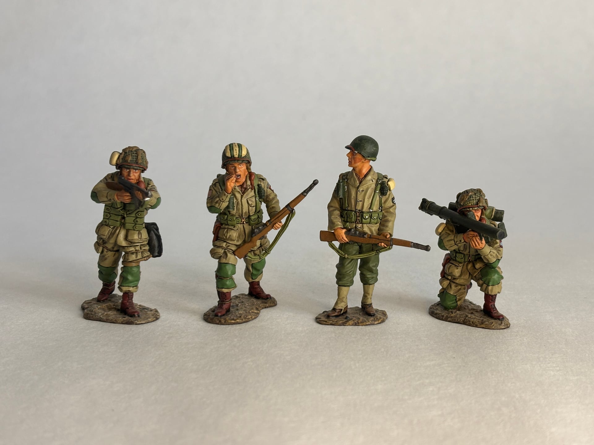 King & Country DD034 Bazooka Team 82ND Airborne Troopers: the piece