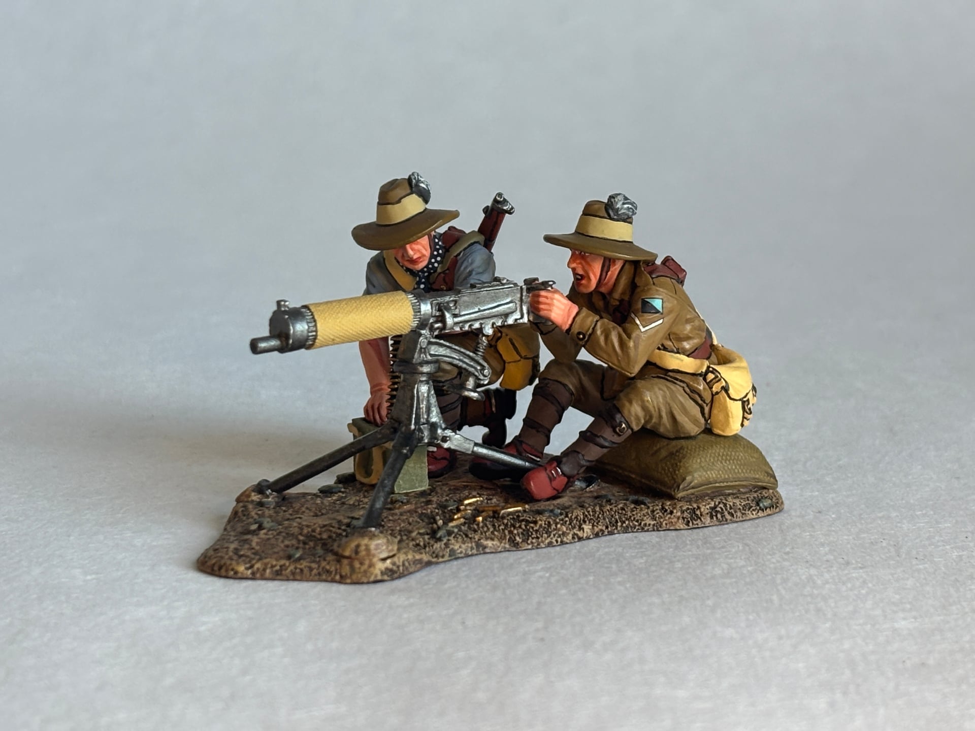 King & Country AL032 Al Machine Gun Set: the piece