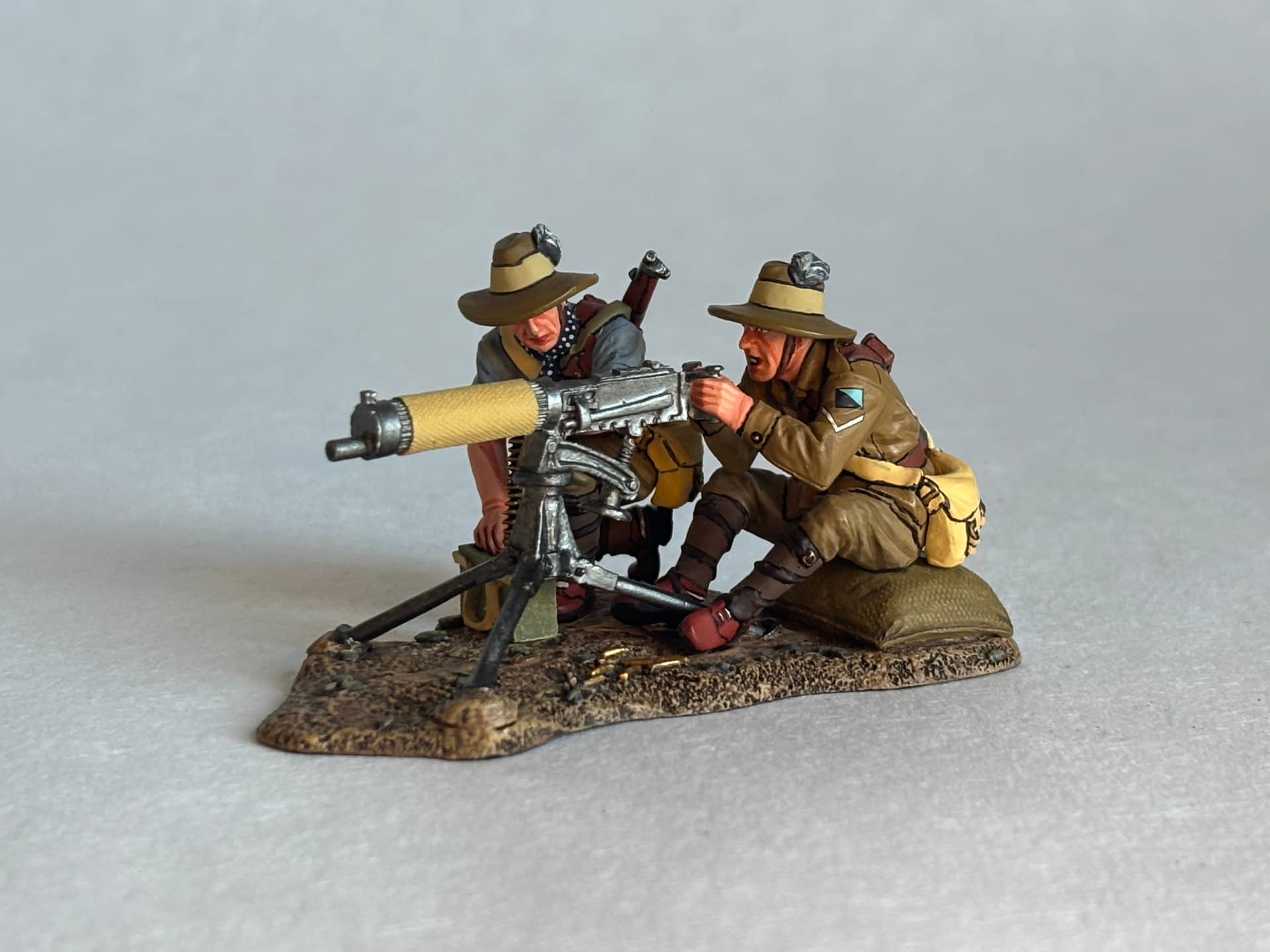 King & Country AL032 Al Machine Gun Set