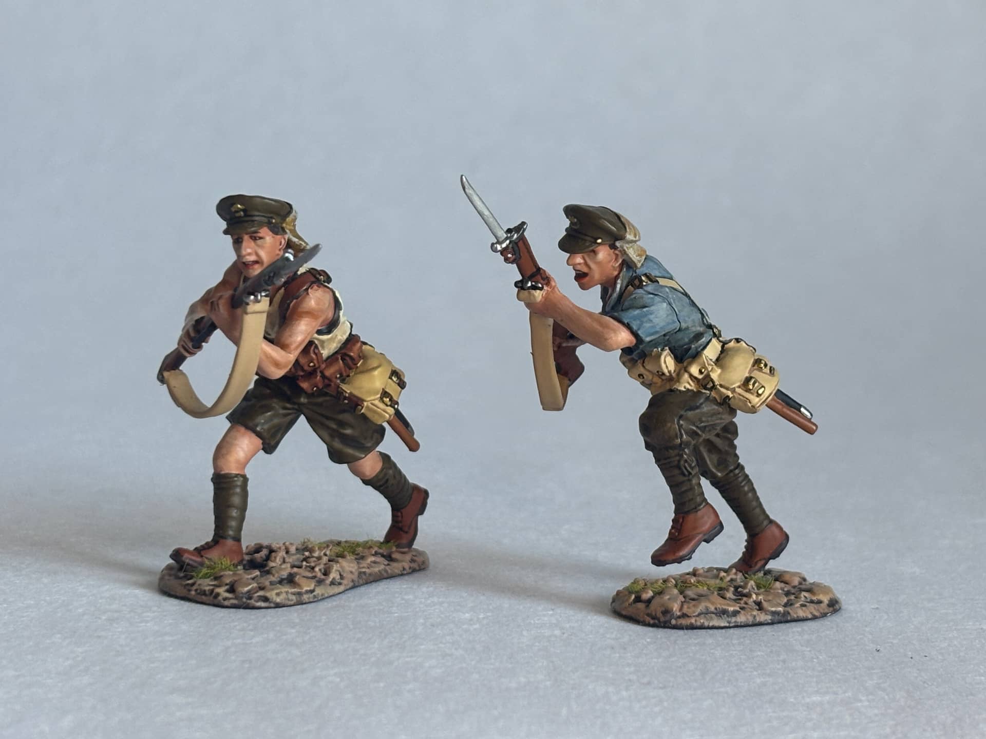John Jenkins Designs GLA07 Gallipoli Trooper Advancing